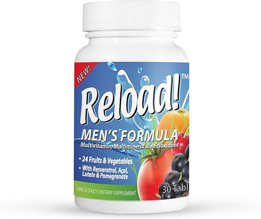 for Men, All Natural, Multivitamin, Multimineral, 24 Fruits 1 Month