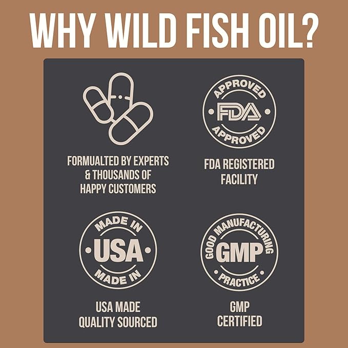 Wild Foods Liquid Omega 3 Fish 16 oz (4 pk)
