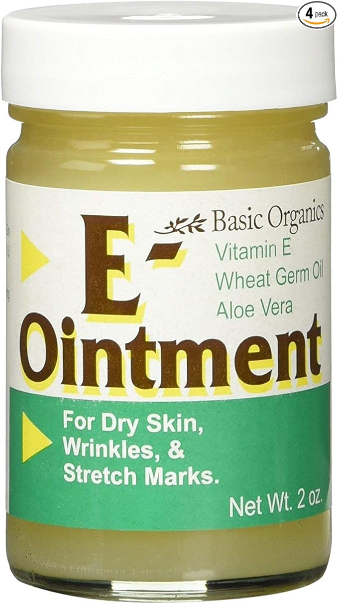Basic Brands - Vitamin E Ointment 2 oz 4-Pack