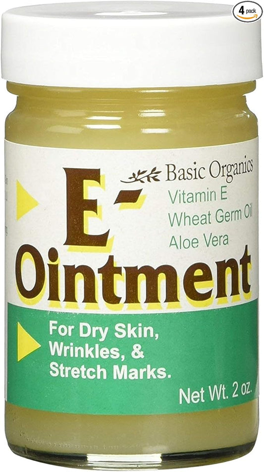 Basic Brands - Vitamin E Ointment 2 oz 4-Pack