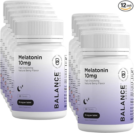 Balancebreens Melatonin 10mg- 120 Tablets