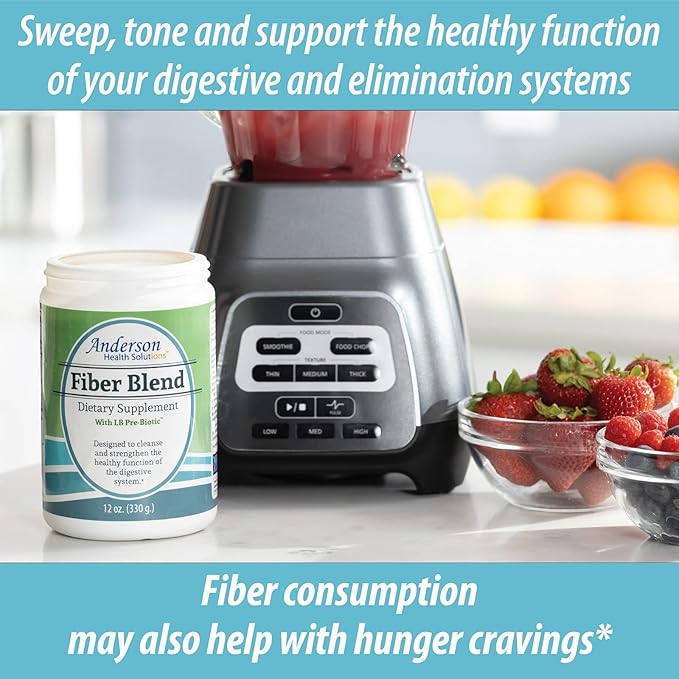 Anderson Fiber Blend with LB Prebiotic, 12 Ounces