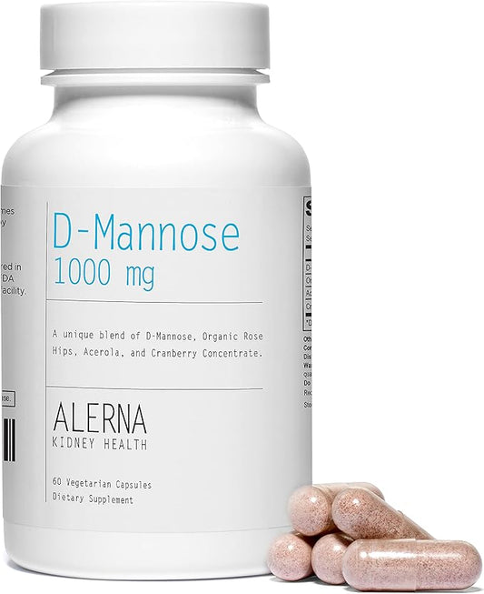 D-Mannose 1000 mg 60 Vegetarian 3)