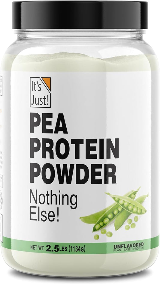 It's Just! Pea Protein Isolate, Plant 2.5 Pound 1))