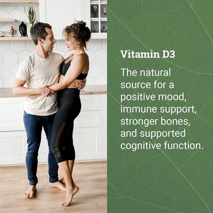 Vegan Vitamin D3 5000 iu Supplement D3 Vitamin 5000 iu 5000 iu 120 Capsules, 4-Month Supply D3