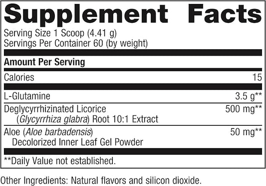 Metagenics Glutagenics - for Immune Support, Gut Health & Proper Digestion* - with L-Glutamine, Aloe Powder & DGL - Amino Acid Supplement for Men & Women - 60 Servings - 9.33 Oz