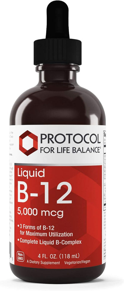 Protocol Liquid B-12 5,000mcg 4 fl