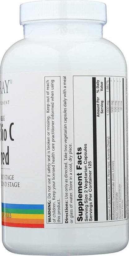 Solaray, Tstr Super Bio C 250 Count