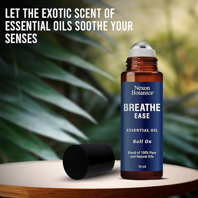 Breathe Ease Essential Oil Roll On 10ml -