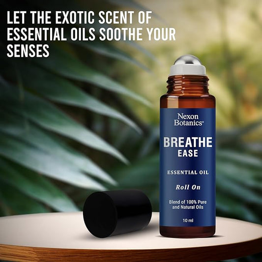 Breathe Ease Essential Oil Roll On 10ml -