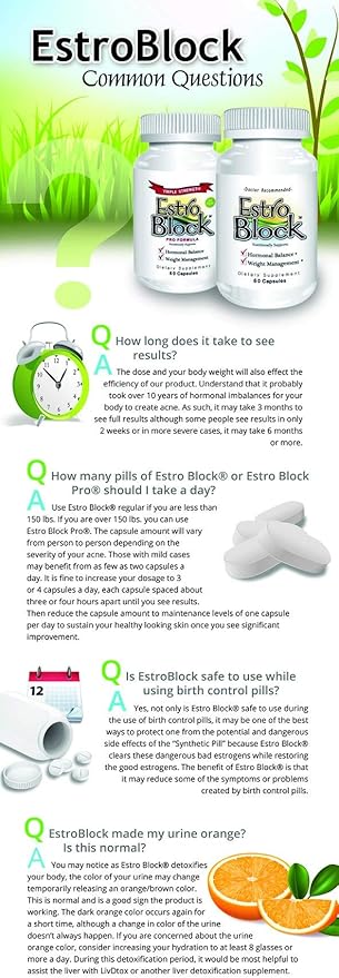 Estroblock PRO Triple Strength - 60 Capsules, DIM & Indole 3-Carbinol for Natural Hormonal Hormone Balance, Acne - Anti Toxic Estrogen Aromatase Inhibitor Blocker. Soy Free, Dairy Free, Non-GMO (1)