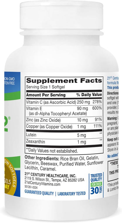 21st Century Healthy Eyes SuperView 2 120 Count
