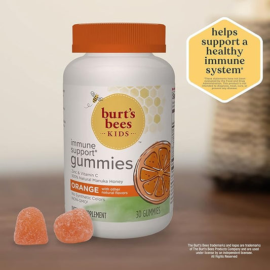 Burt's Bees Kids Immune Support Gummies: 30 Count