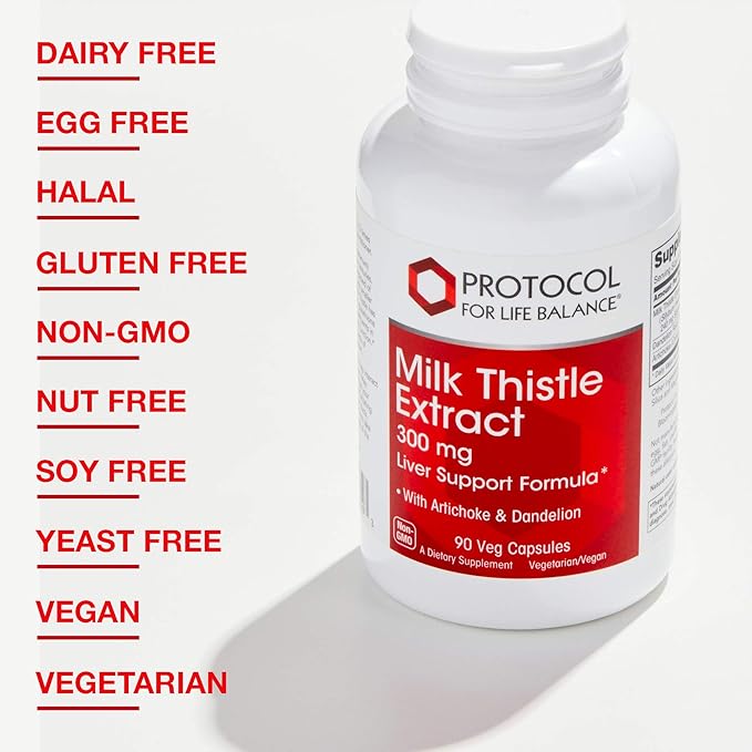 Protocol Milk Thistle Extract 300mg 90 Veg