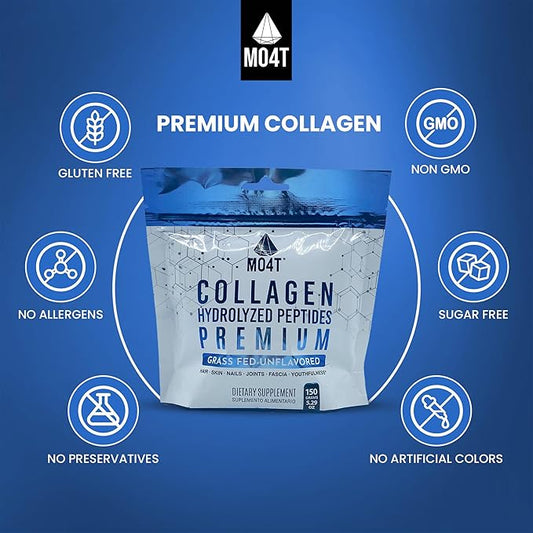 100% Pure Collagen Peptides Powder