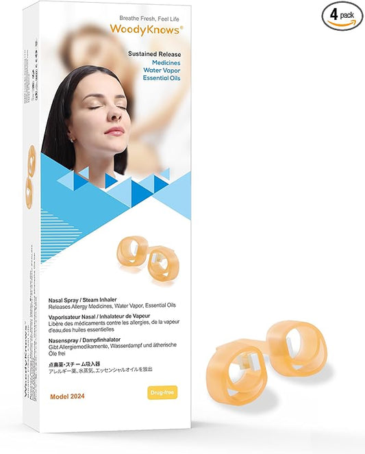 WoodyKnows Nasal Spray/Steam Inhaler, New Model