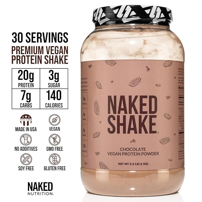 Naked Shake - Chocolate Protein Powder 30 Servings