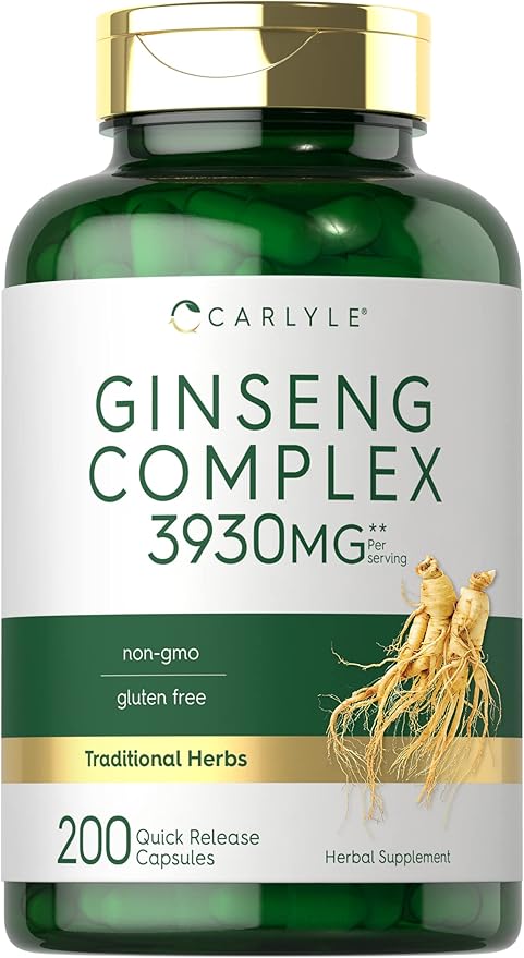Carlyle Ginseng Complex Capsules 200 Count