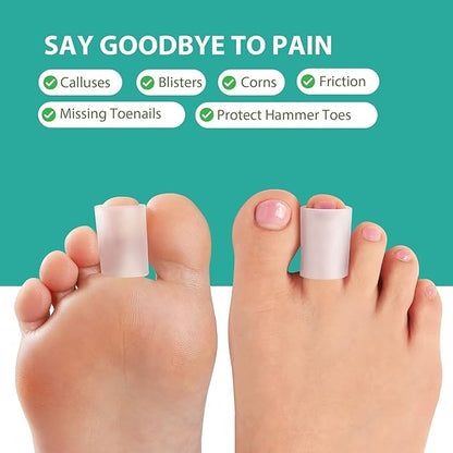 Welnove Toe Protectors – 12-Pack Aloe