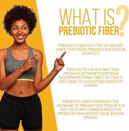 GOBIOTIX Fiber Supplement 1 Scoop 35 Servings (3 Pack)