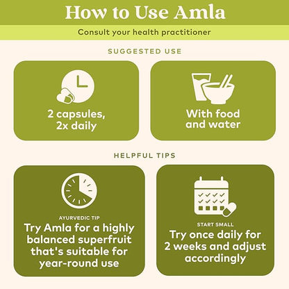 ORGANIC INDIA Amla Capsules Organic 90 Capsules