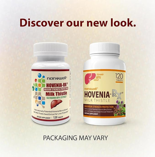 Hovenia-RX Milk Thistle 120 Tablets X 2 Bottles 2 Month