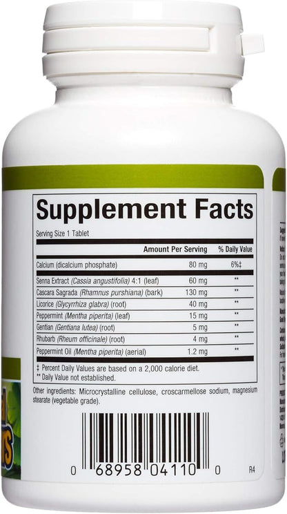 HerbalFactors by Natural Factors, Ultra-Lax Herbal 90 tablets (90 servings)