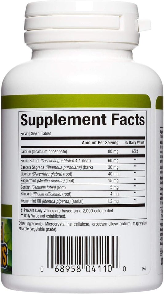 HerbalFactors by Natural Factors, Ultra-Lax Herbal 90 tablets (90 servings)