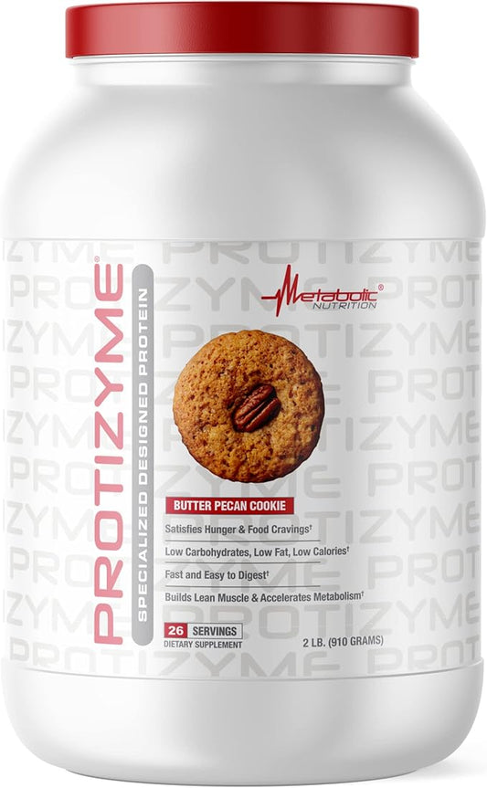Metabolic Nutrition, Protizyme, 100% Whey Protein 24 Essential 2 Pound (26 ser)