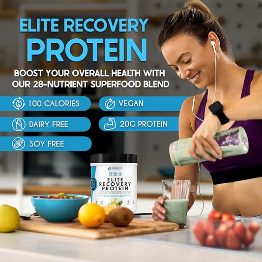 Elite Recovery Protein Clean, Low Carb 20 Servings 1)