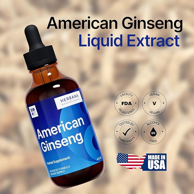 Korean Red Ginseng Liquid Extract 4 fl