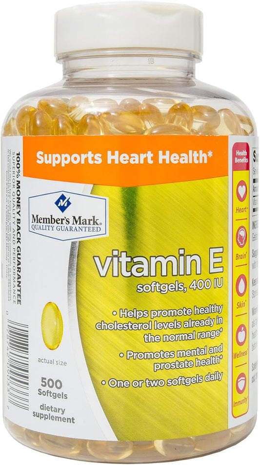 Member's Mark Vitamin E 400 IU (500 ct.)