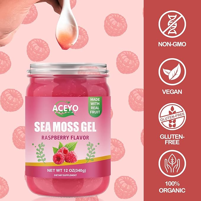 (12 OZ) Irish Sea Moss Gel 102 Vitamins