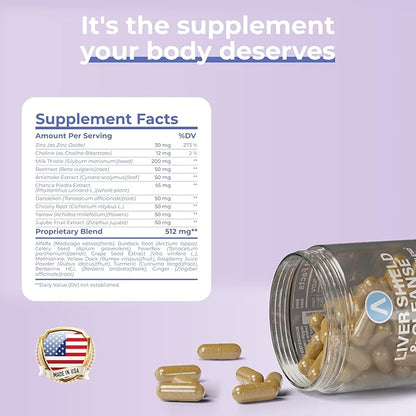 Liver Shield & Cleanse 120 Capsules