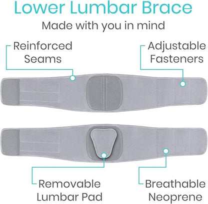 Vive Lower Back Support Brace