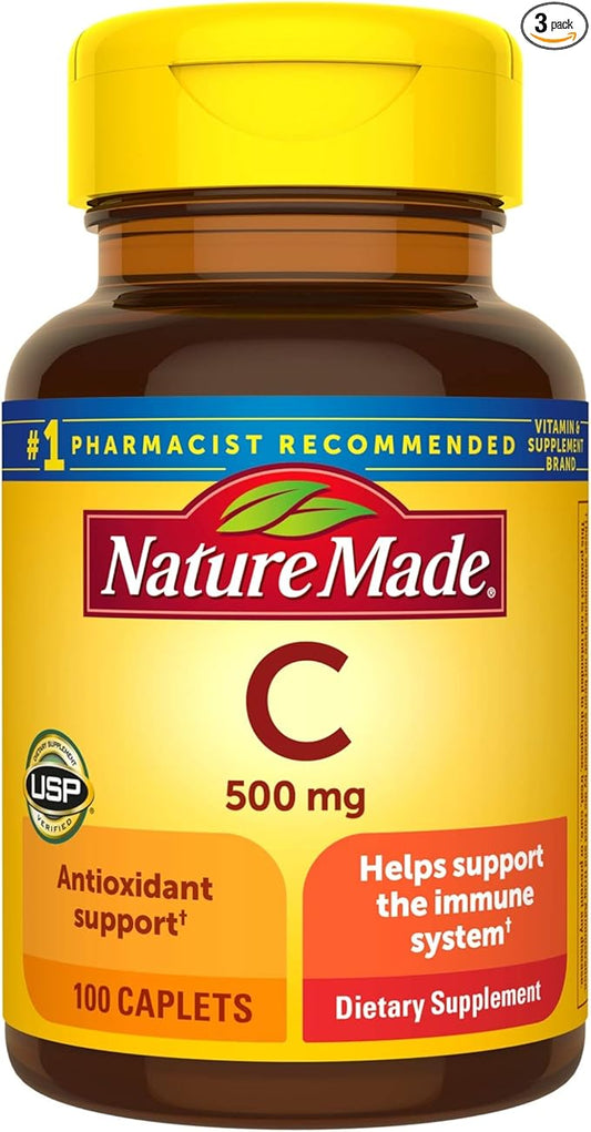 Nature Made Vitamin C 500 mg 100 Count 3)