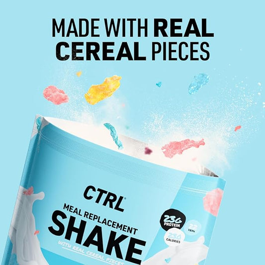 CTRL Meal Replacement Shake with Real 15 Servings 23g of 8g of 22 Vitamins 1g Sugar