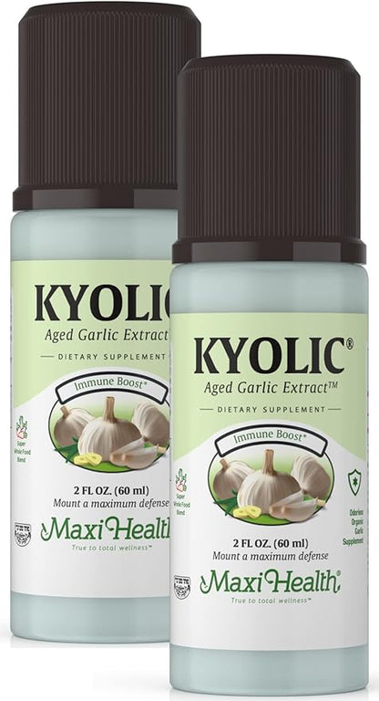 Kyolic Aged Garlic Extract Liquid (2 Pack)