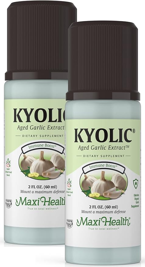Kyolic Aged Garlic Extract Liquid (2 Pack)