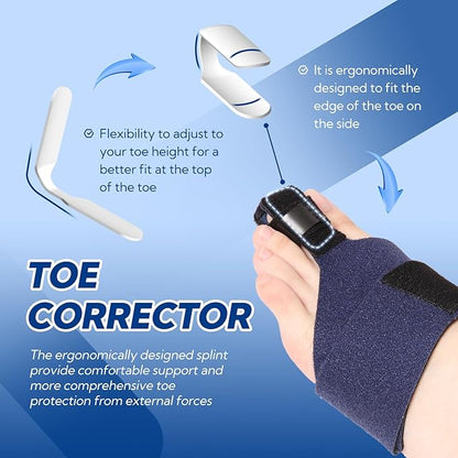 Toe Splint for Broken Toe, Toe