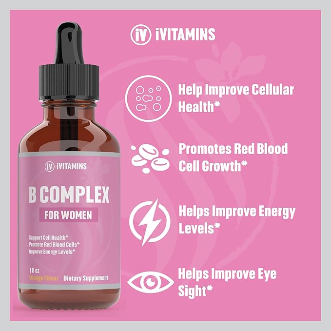 B Complex Vitamins for Women B12 Complex 1 fl