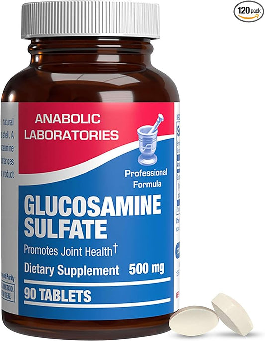 Anabolic Laboratories Glucosamine Sulfate 500mg 120 Glucosamine