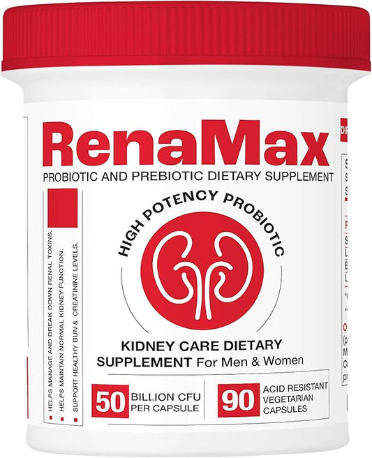 Capsule Kidney Restores & Kidney Care Supplement 50 Billion (90 Capsules)