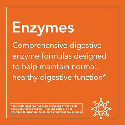 NOW Supplements, Super Enzymes, Formulated 180 Tablets