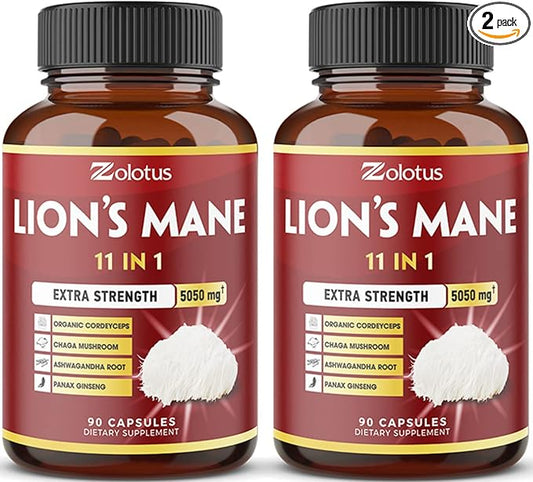 5X Potency 2 Packs 90 Capsules 5050mg, 6 6 Month