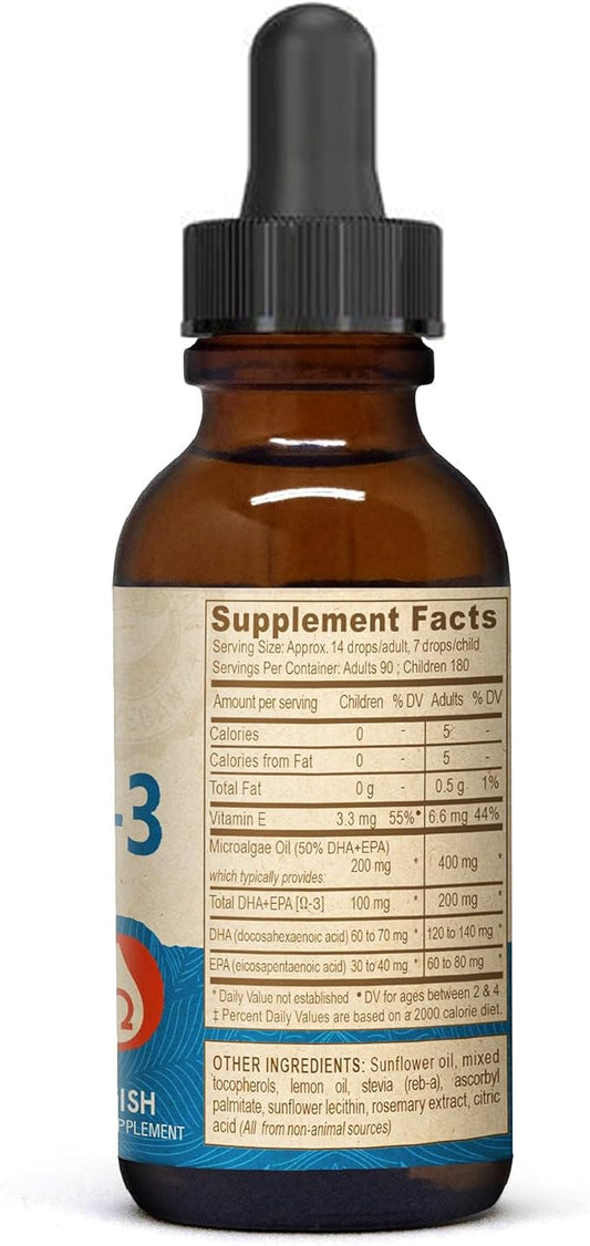 DEVA Vegan Liquid DHA-EPA (Lemon Flvr) 2 fl. 2)
