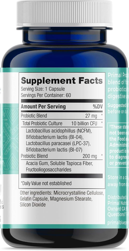 Primal Blueprint, Primal Probiotics, 60 Count