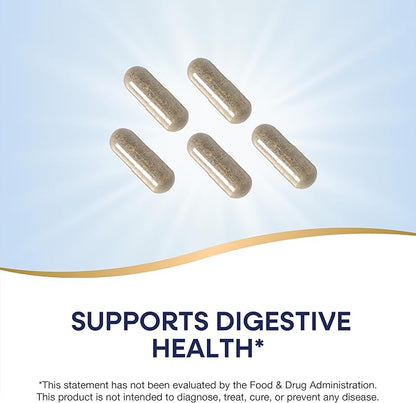Nature's Way Fiber Fusion Daily, with Psyllium Husk, Oat Bran, Guar Gum, Pectin, Digestive Health Support*, Vegan, 150 Capsules (Packaging May Vary)