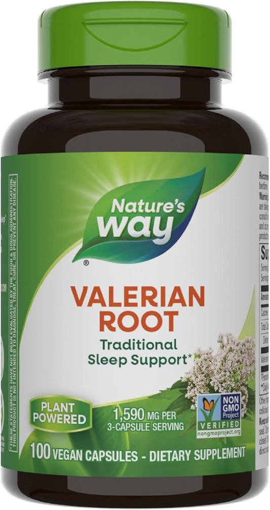 Nature's Way Valerian Root 100 Capsules