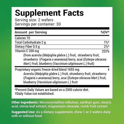 Dr. Berg Chewable Vitamin C Complex 60 Delicious